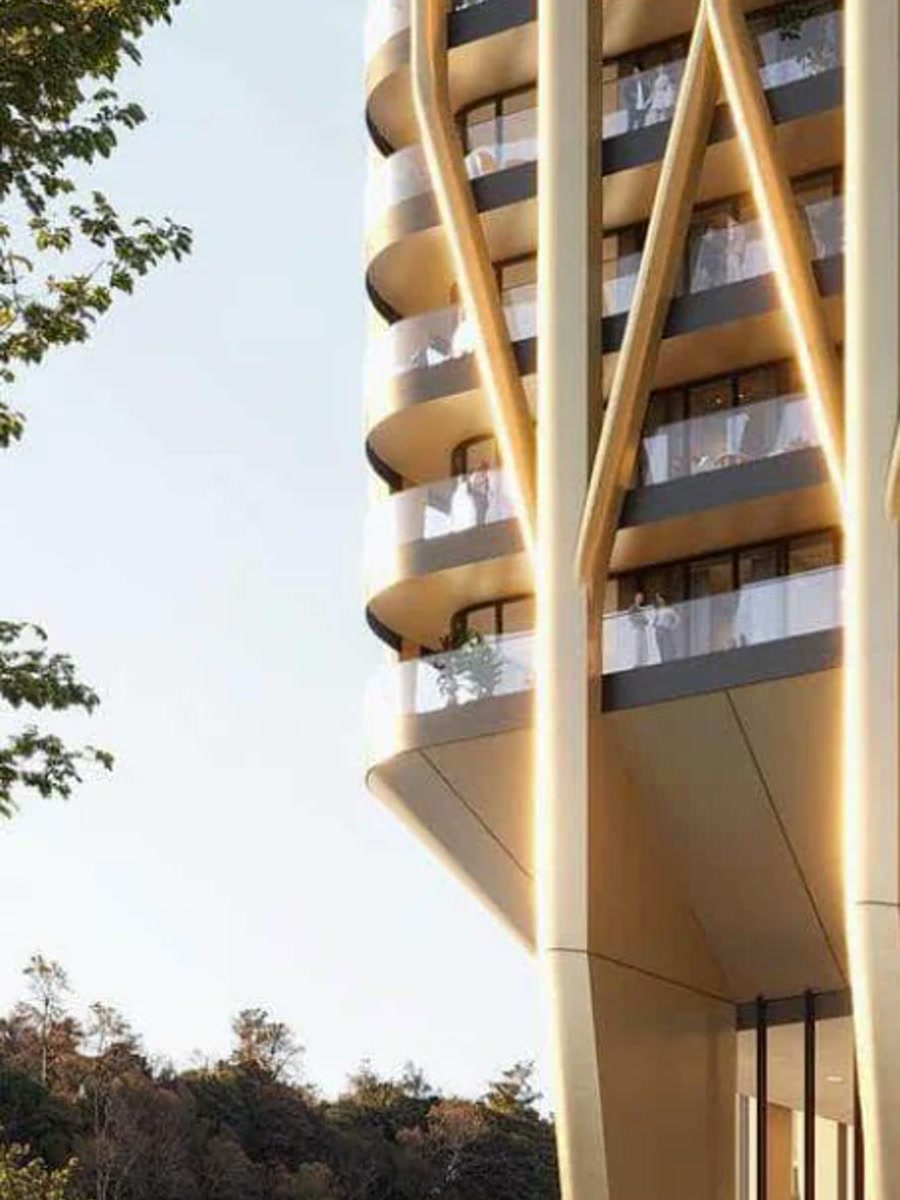 Trump Tower Tbilisi private residential arrival